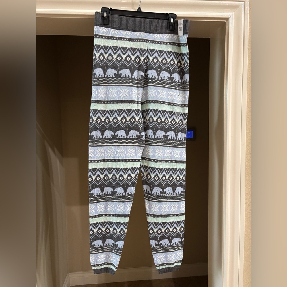 NWT Animal Print SO Sweater Legging XL